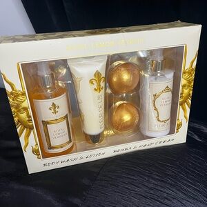 Roux Brands Bath Bombs, Body Wash & Lotion Set